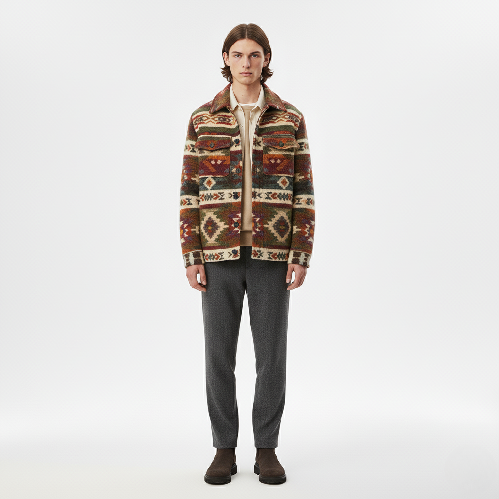 Men's Patterned Jacket