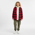 Women's Buffalo Plaid Overshirt