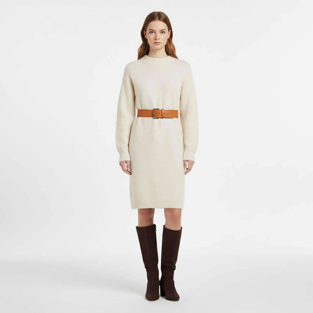 Women's Knit Sweater Dress