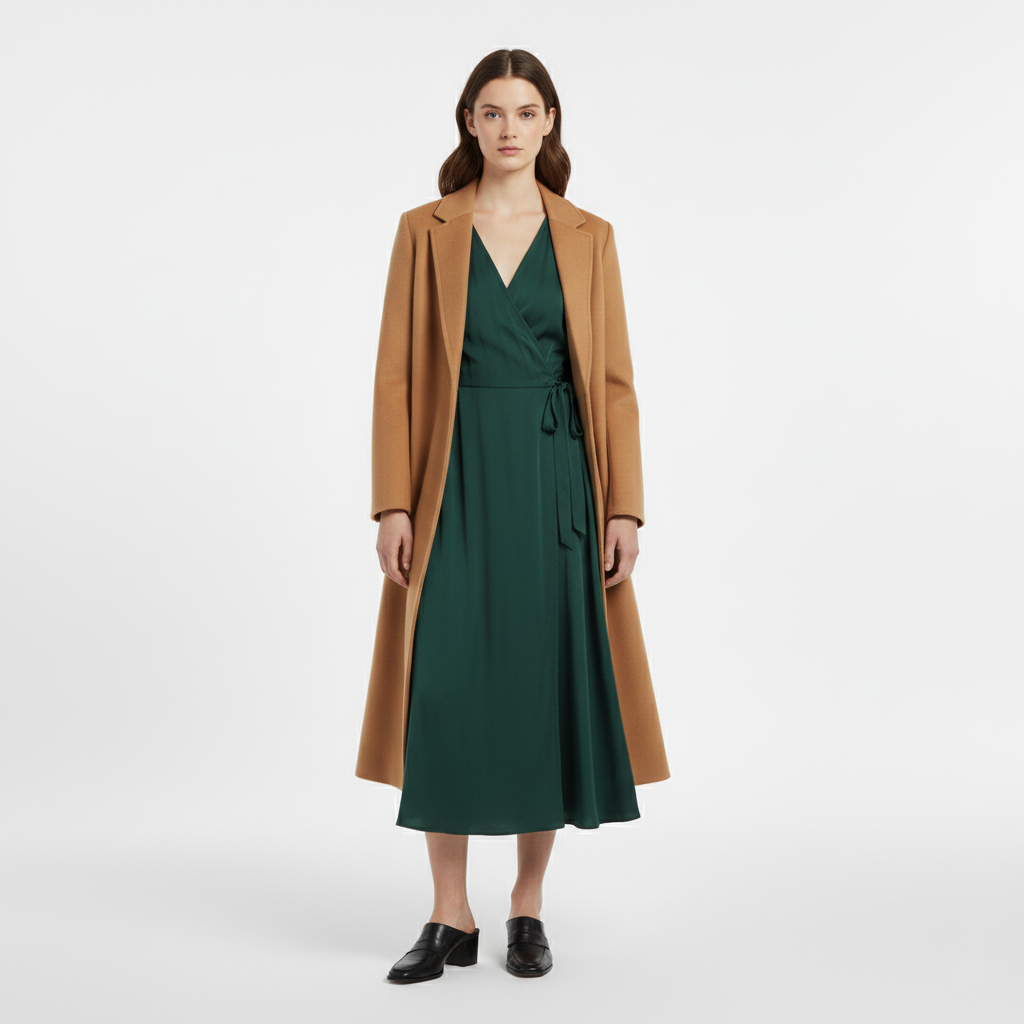 Women's Tailored Long Coat