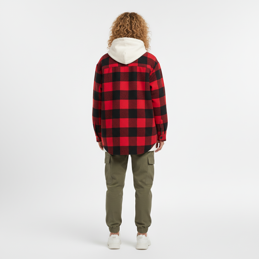 Women's Buffalo Plaid Overshirt