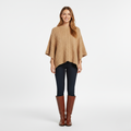 Women's Knit Poncho