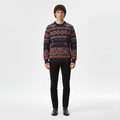 Men's Fair Isle Knit Sweater