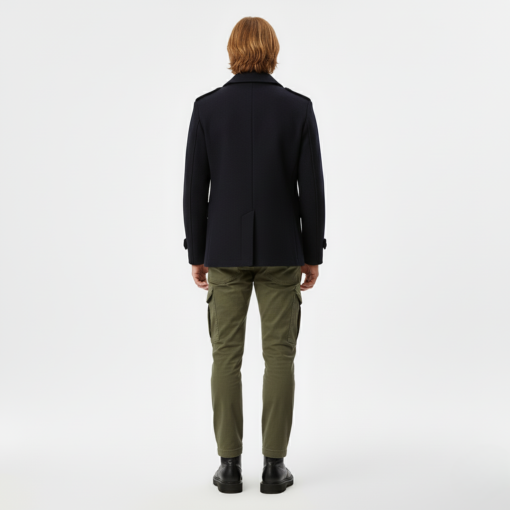 Men's Peacoat